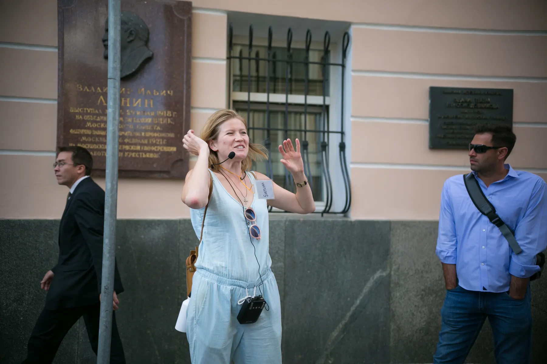 Walking tour through Soviet-era Moscow