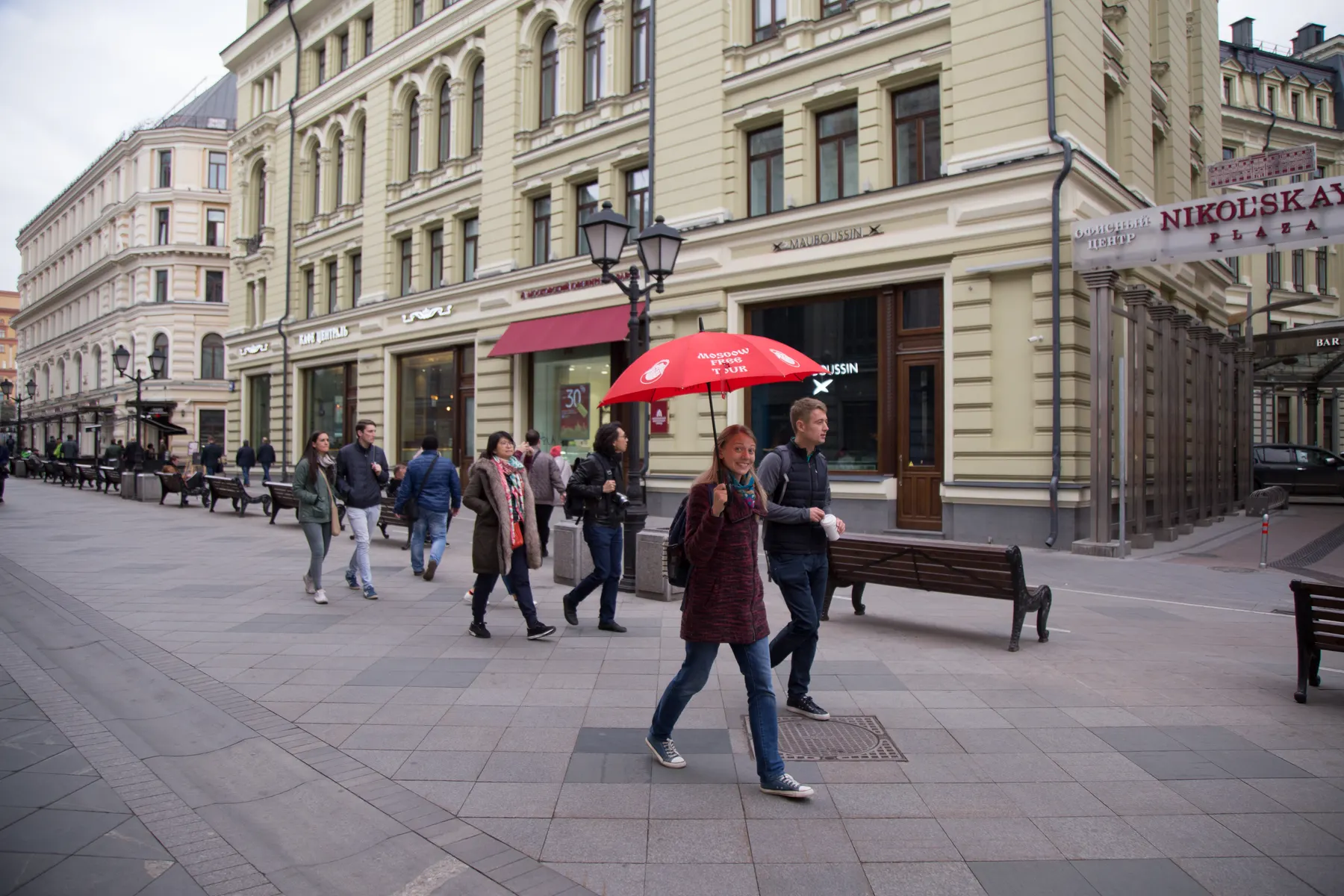 Walking tour through Soviet-era Moscow