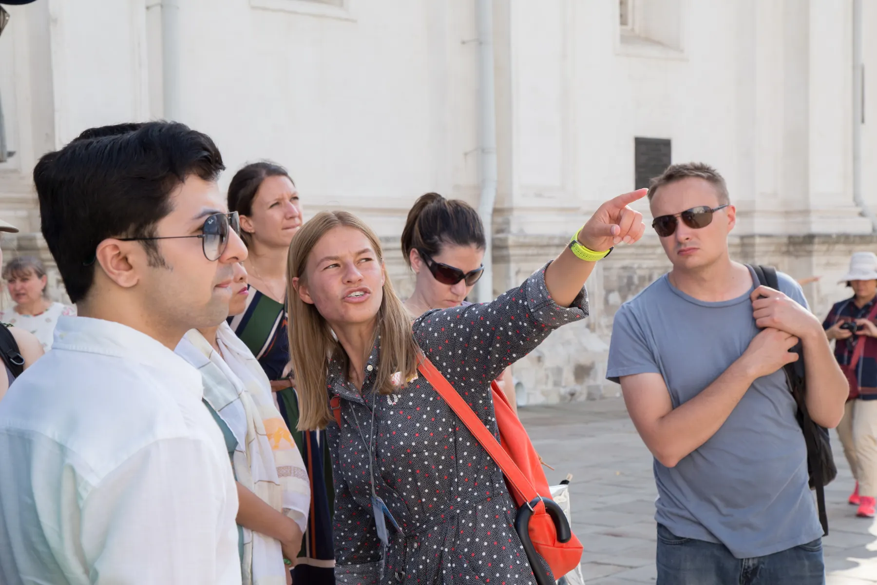 Moscow Free Tour group in the city centre