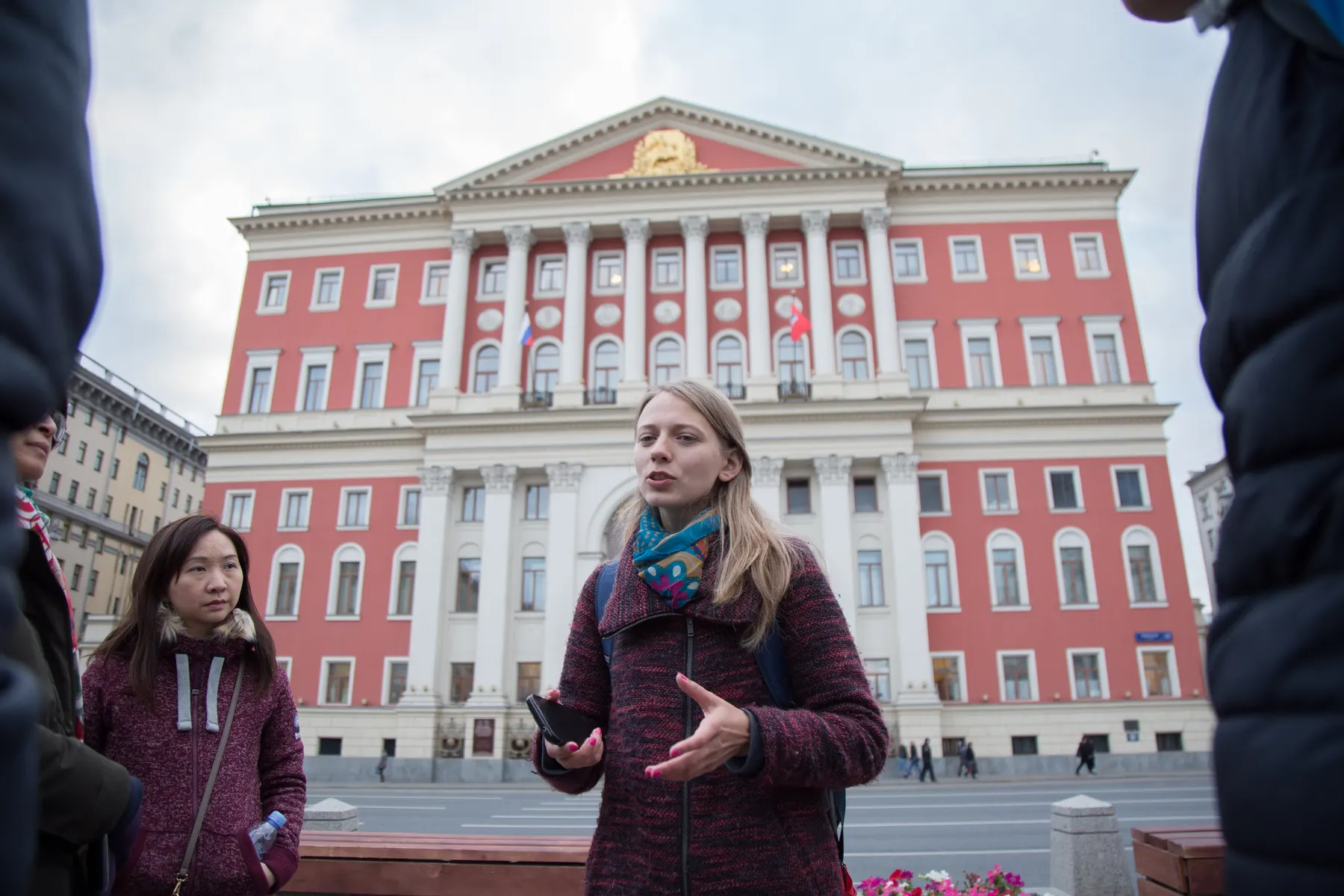 Moscow Free Tour group in the city centre