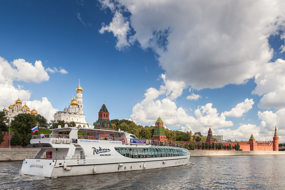 Прогулка на теплоходе по Москва-реке