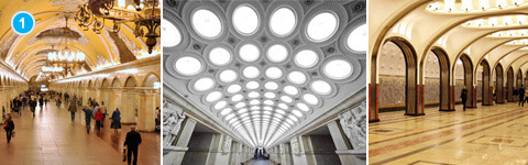 Moscow Metro Tour: every day, 3 PM